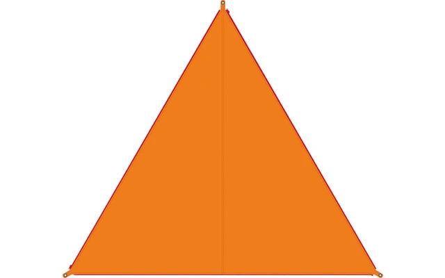 Bent Canvas Plain Single Tarp Sepia Blue / Zipper Light Blue 4 Bent Canvas Plain Single Tarp Sepia Blue / Zipper Light Blue – Bild 2