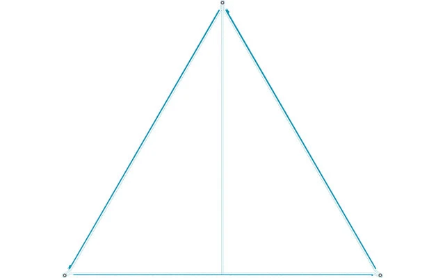 Bent Canvas Plain Single Tarp Lime Punch / Zipper Orange 7 Bent Canvas Plain Single Tarp Lime Punch / Zipper Orange – Bild 5