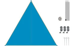 Bent Canvas Plain Set Tarp Hawaiian Ocean / Zipper Orange -Outwell Verkäufe 251435 1777942 6