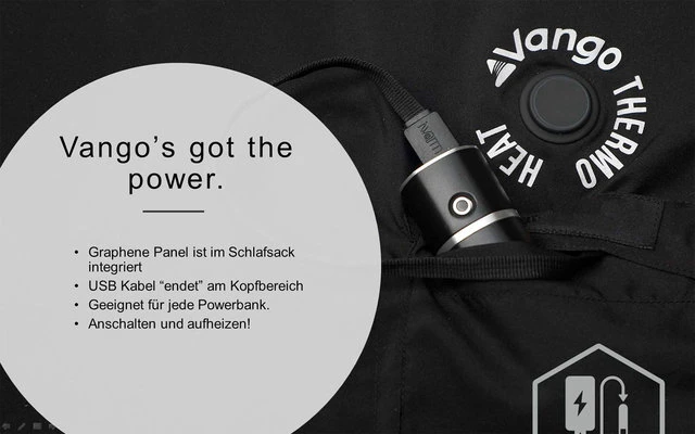 Vango Radiate Single Deckenschlafsack Schwarz 7 Vango Radiate Single Deckenschlafsack Schwarz – Bild 5