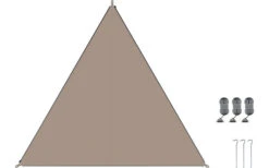 Bent TC- Zip-Canvas Single Verbindbares Sonnensegel 250 X 250 X 250 Cm Afrika Design -Outwell Verkäufe 448436 3884278 1