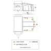 Vango Tuscany Air 400 Elements ProShield Wohnwagenvorzelt -Outwell Verkäufe 488871 3421895