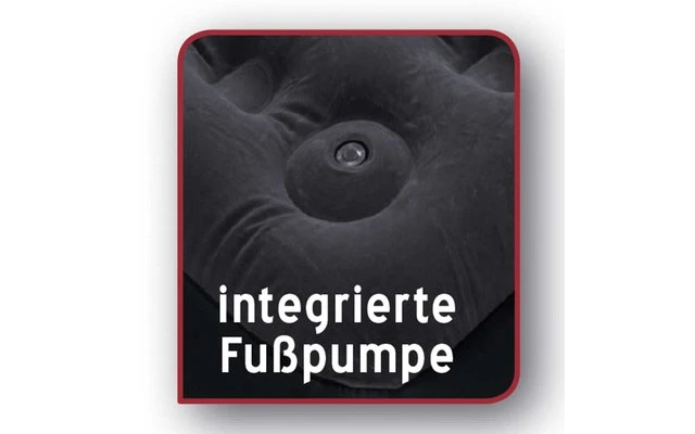 Happy People Double Gästebett 191 X 137 X 22 Cm Integrierte Fusspumpe Luftbett 5 Happy People Double Gästebett 191 X 137 X 22 Cm Integrierte Fusspumpe Luftbett – Bild 3