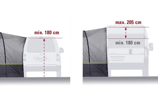 High Peak Trento 2.0 Busvorzelt 4 High Peak Trento 2.0 Busvorzelt – Bild 2