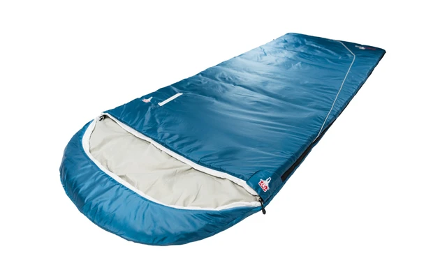 Grüezi Bag Cloud Cotton Comfort Schlafsack Links Blau 4 Grüezi Bag Cloud Cotton Comfort Schlafsack Links Blau – Bild 2