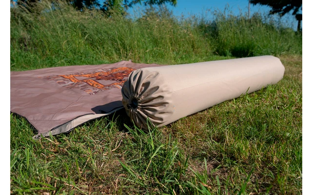 Bent Verbindbare Kissenrolle Zip Lounger XL 175 X 30 Cm Ocker 6 Bent Verbindbare Kissenrolle Zip Lounger XL 175 X 30 Cm Ocker – Bild 4