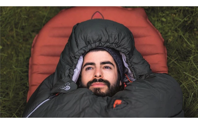 Robens Glacier II Mumienschlafsack 220 X 85 X 55 Cm Grün Reißverschluss Rechts 5 Robens Glacier II Mumienschlafsack 220 X 85 X 55 Cm Grün Reißverschluss Rechts – Bild 3