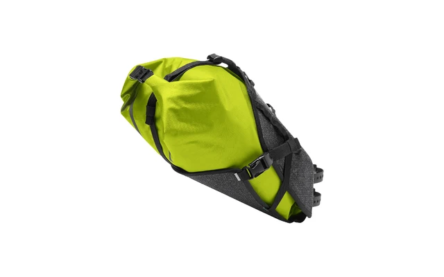 Vaude Trailsaddle II Fahrrad Satteltasche 10 Liter Grün/schwarz 4 Vaude Trailsaddle II Fahrrad Satteltasche 10 Liter Grün/schwarz – Bild 2