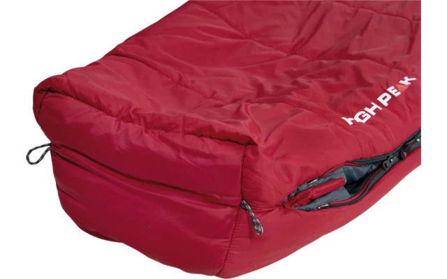 High Peak Hyperion 1 M Mumienschlafsack 210 X 80 Cm Dunkelrot/grau 7 High Peak Hyperion 1 M Mumienschlafsack 210 X 80 Cm Dunkelrot/grau – Bild 5