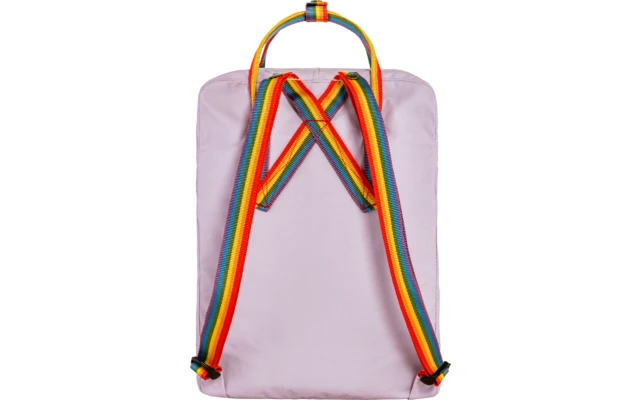 Fjällräven Kanken Rainbow Rucksack 16 Volumen Pastel Lavender-Rainbow 7 Fjällräven Kanken Rainbow Rucksack 16 Volumen Pastel Lavender-Rainbow – Bild 5