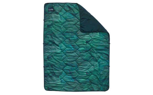 Therm-a-Rest Stellar Blanket Campingdecke Green Wave Print 3 Therm-a-Rest Stellar Blanket Campingdecke Green Wave Print